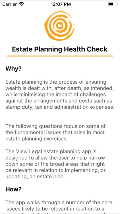 View Legal Estate Planning