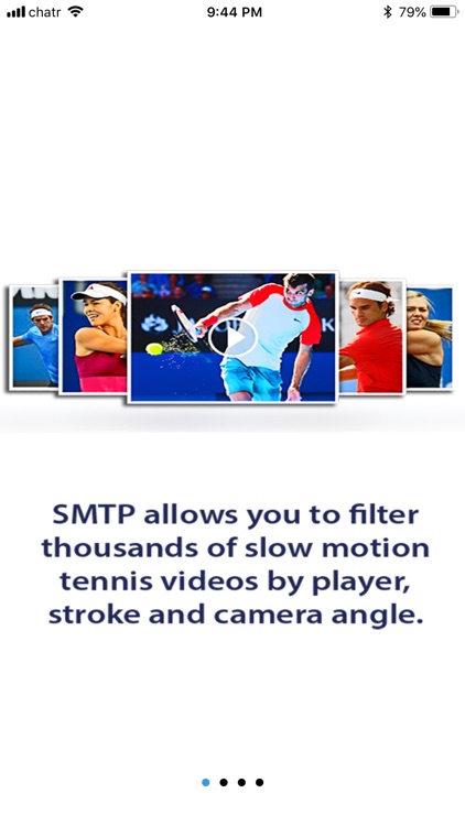 Slow Motion Tennis Pros