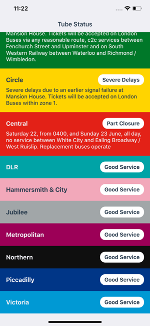 London Tube Status Updates(圖4)-速報App