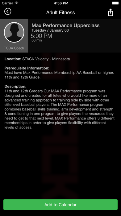 STACK Sports Performance screenshot 4