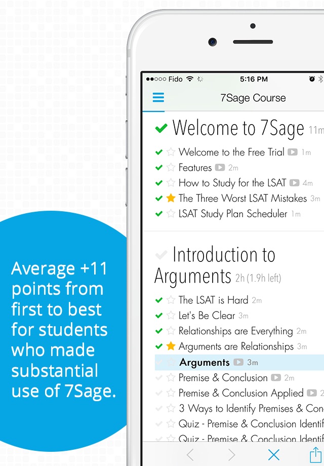 7Sage LSAT Prep screenshot 2