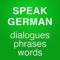 Icon Learn basic German phrases