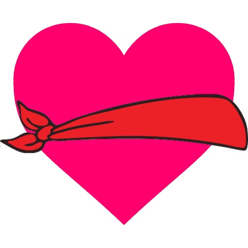 Blindfold Hearts Icon