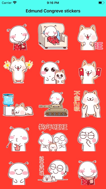 Edmund Congreve stickers