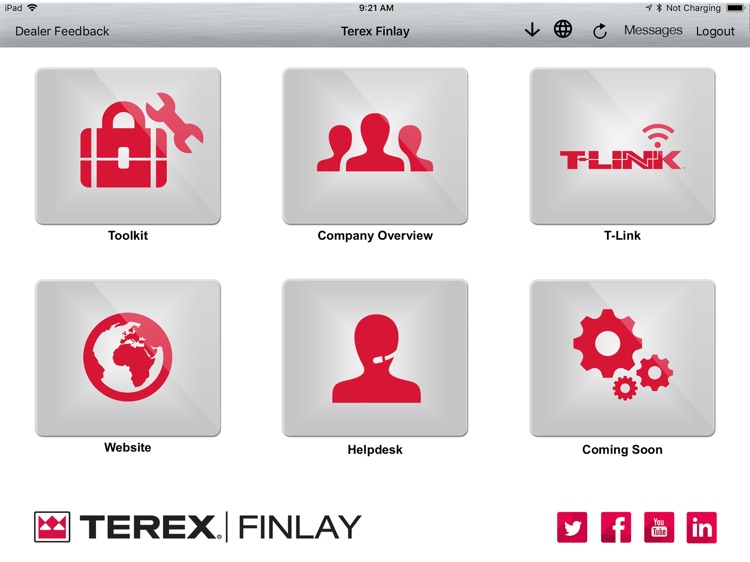 Terex Finlay Dealer Tool