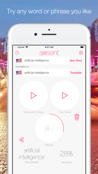 How to cancel & delete Aksent: Pronunciation With Artificial Intelligence from iphone & ipad 3