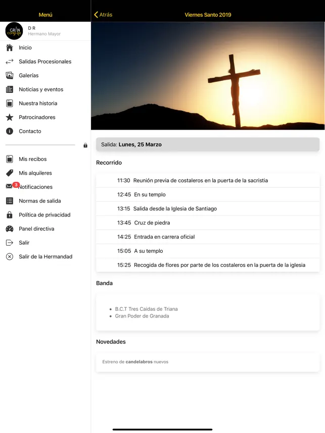 Captura de Pantalla 5 GranCofrade iphone