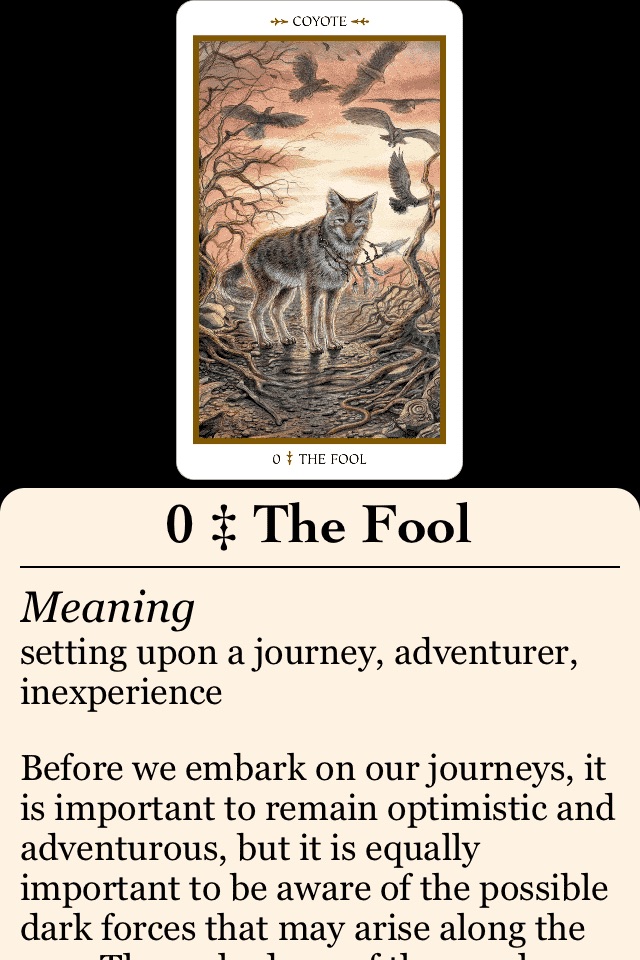 Animals Divine Tarot screenshot 4