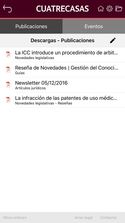 Cuatrecasas Legal Updates screenshot-3