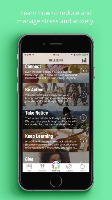 Lboro University Wellbeing app screenshot 3