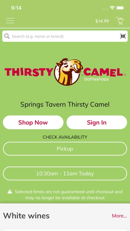 Thirsty Camel WA