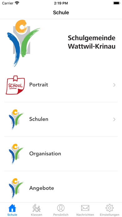 Schule Wattwil-Krinau screenshot 2