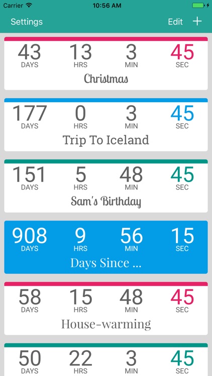 Countdown by timeanddate.com screenshot-4