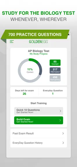 Game screenshot AP Biology Practice Test Prep mod apk