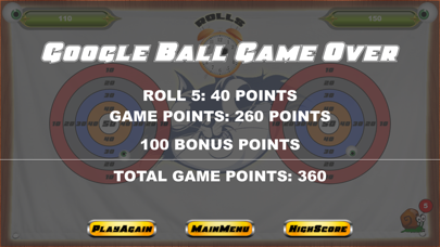 screenshot of Goggle Ball: Mega Stop 5
