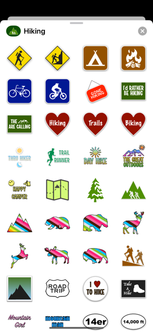 Hiking Emoji Stickers(圖2)-速報App