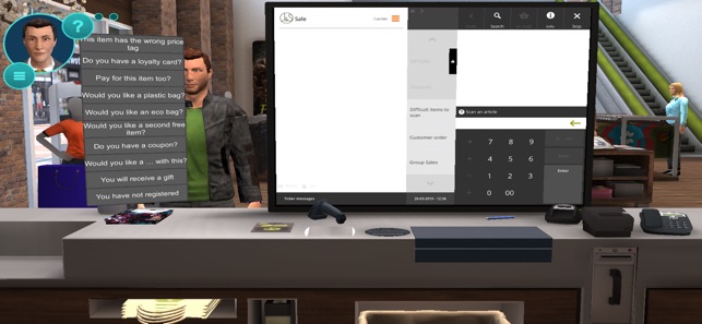 Virtual Skillslab Cashier Game(圖5)-速報App