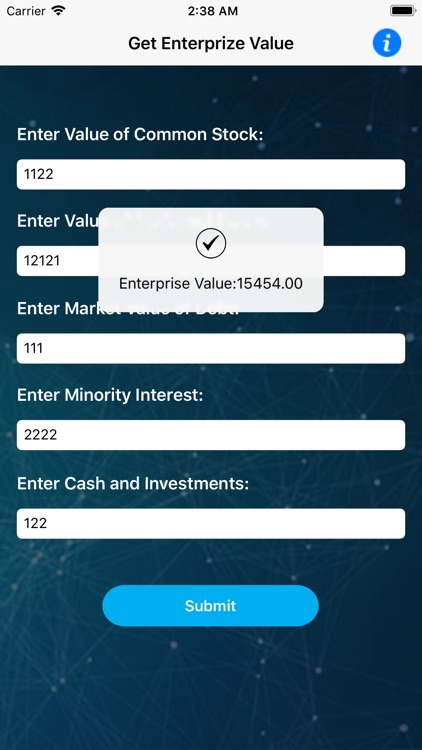 Get Enterprize Value Now