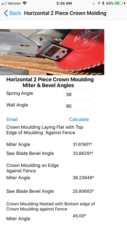 Crown Molding Tools