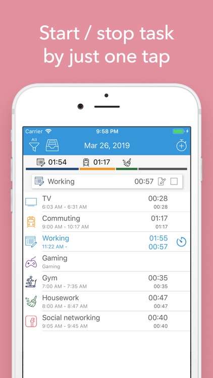 ATracker Time Tracker screenshot-0