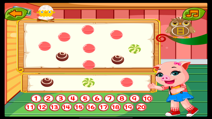 数学农场糖果传奇 三只小猪早教 screenshot 2