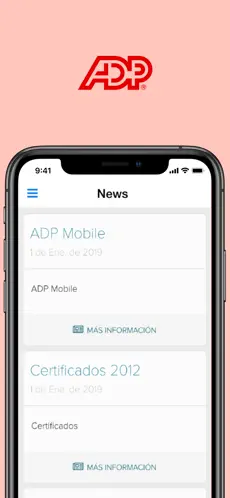 Screenshot 2 ADP Mobile Solutions iphone