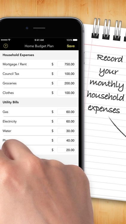Home Budget Plan