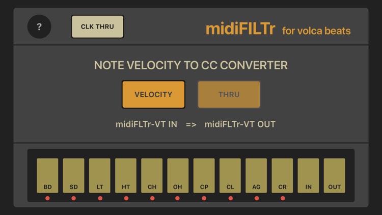 midiFILTr-VT for Volca Beats