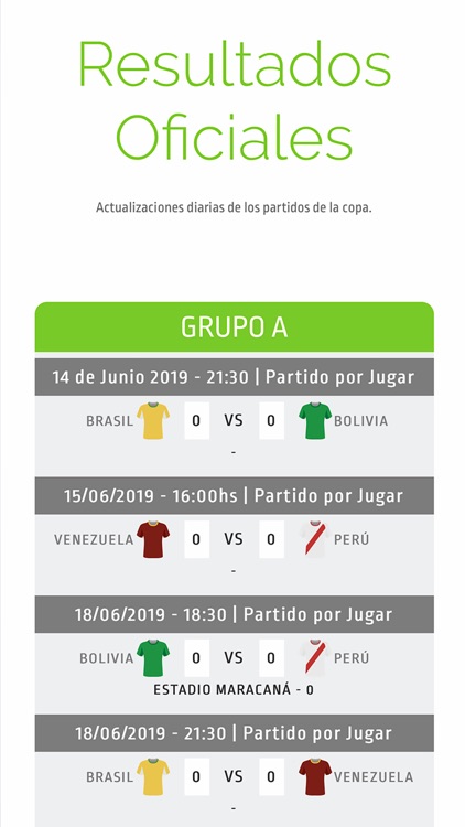 FutbolFix - Copa América 2019