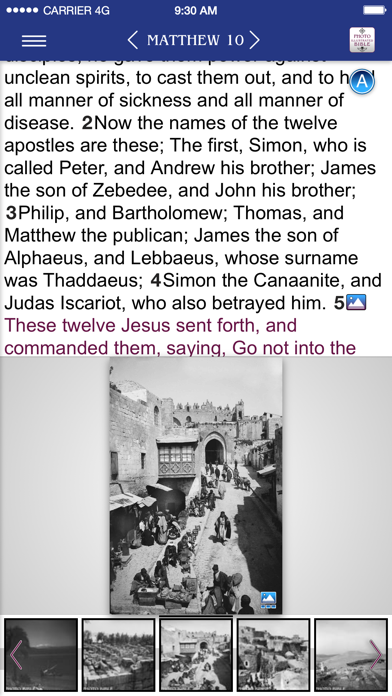 Photo Illustrated Bible KJV screenshot 2