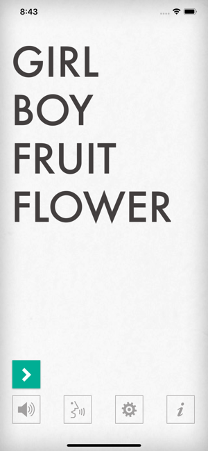 Girl Boy Fruit Flower