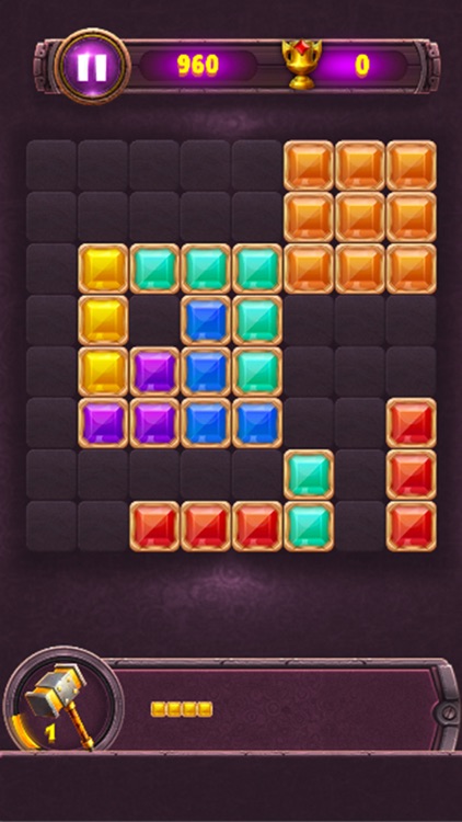 Jewel block puzzle game