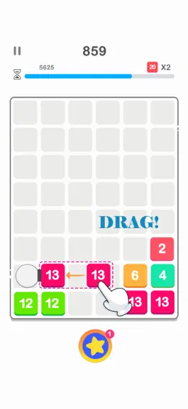 Game screenshot Drag n Merge: Bubble hack