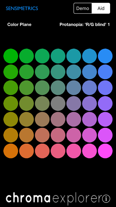 ChromaExplorer - Color Vision and Colorblindness Simulator and Aid Screenshot 4