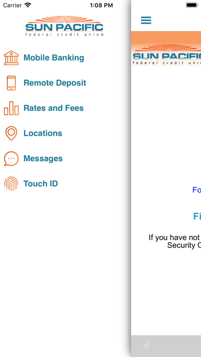 How to cancel & delete Sun Pacific FCU from iphone & ipad 1