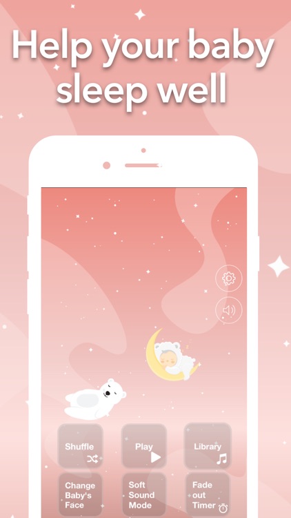 Lullaby music for babies app screenshot-0