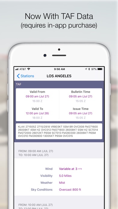 AeroWx Pro: METAR & TAF screenshot 3