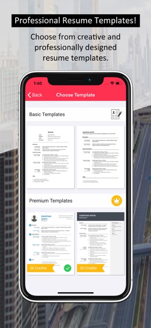 Resume Builder - Job Templates(圖2)-速報App