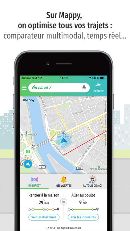 Mappy – Plan, Itinéraire, GPS