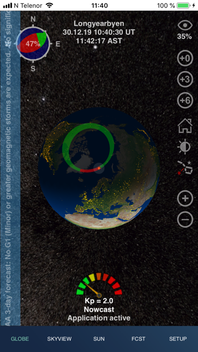 How to cancel & delete Aurora Forecast 3D from iphone & ipad 1