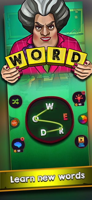 Scary Teacher : Word Game