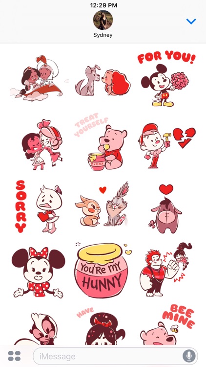 Disney Stickers: Love screenshot-3