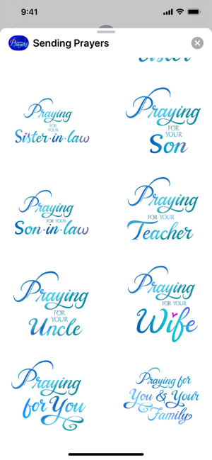 Sending Prayers Stickers(圖6)-速報App