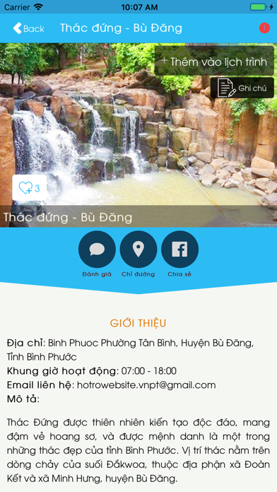 Binh Phuoc Tourism screenshot 2