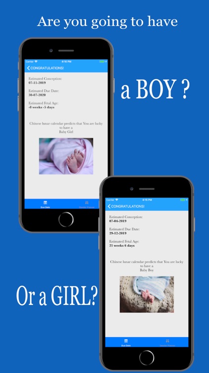 Baby Gender Predictor-boy girl