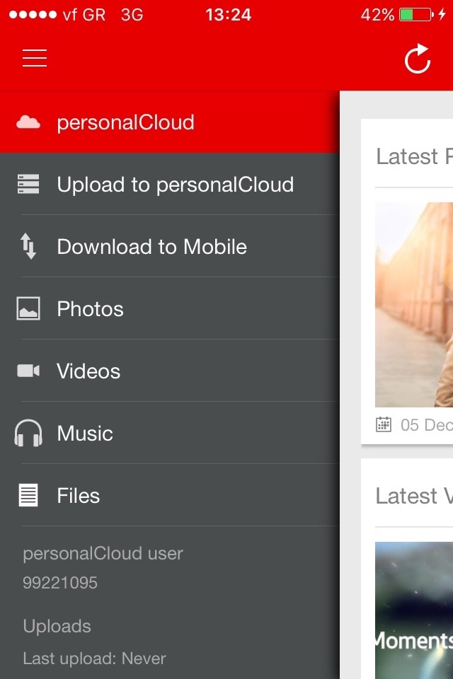 personalCloud screenshot 2