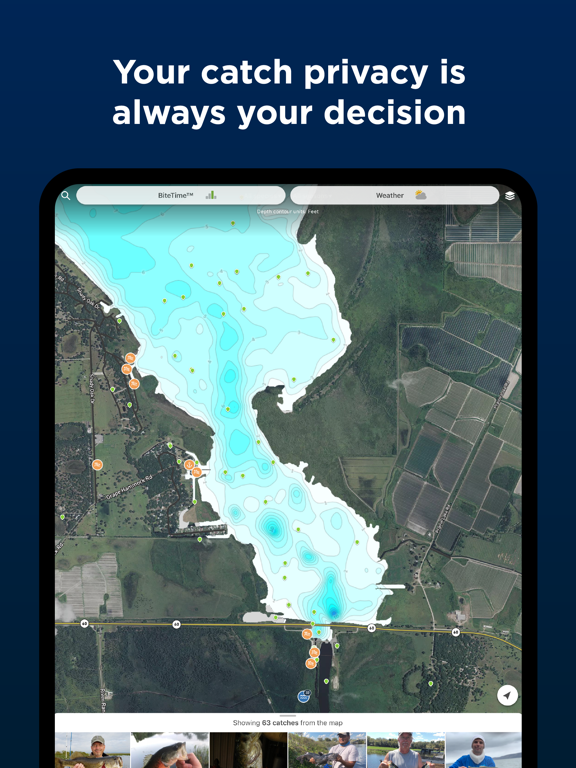 FishBrain - Social Fishing Forecast App screenshot