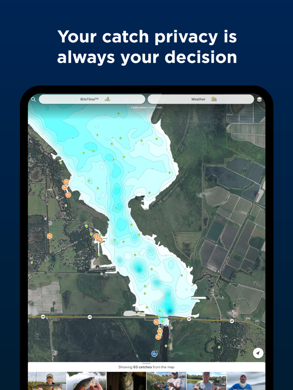 Fishbrain - Social Fishing Forecast App screenshot