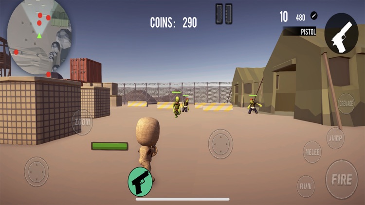 Buddy Vs Zombie Shootout screenshot-3