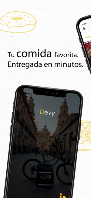 Devy: Tu comida a domicilio